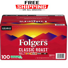 Folgers Classic Medium Roast K-Cup Coffee Pods (100 ct.)
