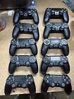Lot of 10 Broken  AS IS - Sony Playstation 4 PS4 Dualshock Controllers FOR PARTS