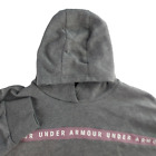 Under Armour Womans Small Gray Long Sleeve Cropped Pullover Hoodie