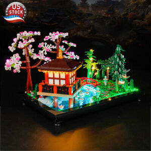 LocoLee LED Light Kit for Lego 10315 Tranquil Garden Japanese Zen Garden Decor