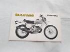 BULTACO FRONTERA Motorcycle Sales Spec Leaflet c1974 #B5085774 BILINGUAL TEXT