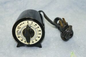 Rhodes Mark-Time 60 Sec. Photographic Timer Model 78180 w/ Luminescent Dial