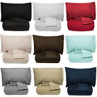 Luxury 5 Piece Bed-In-A-Bag Down Alternative Comforter & Sheet Set 12 Colors
