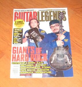 Guitar Legends magazine #54 P.O.D. System of a Down PAPA ROACH Slipknot KORN