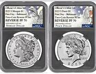 2023 S Reverse Proof Morgan Peace Silver Dollar NGC PF70 FIRST DAY - BALTIMORE %
