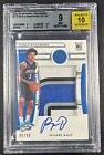 PAOLO BANCHERO BGS 9 2022-23 NATIONAL TREASURES #110 ROOKIE PATCH AUTO 90/99 RPA