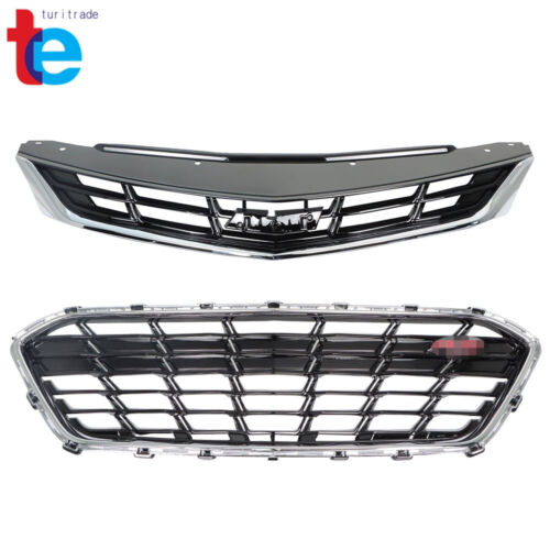 Fit For 2016-2019 Chevy Chevrolet Cruze Front Bumper Grille 84009674 Black (For: 2017 Cruze)