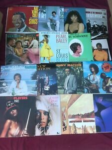7 Soul R&B Funk Mixed1960-80s VG Record LOT Albums Vinyl Bands Music 70s Black