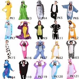 US Seller-Animal Bodysuit Kigurumi Unisex Cosplay Various Costume Sleepwear PKC1