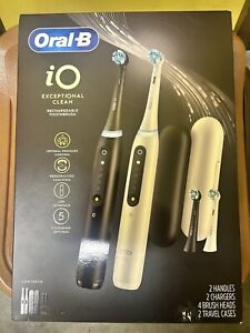 Oral-B iO Series 5 Exceptional Clean Electric Toothbrush - 2 Pack (80373020)