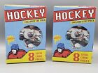 Hockey 8 pack repack Blaster Box Lot of 2-New/Factory Sealed
