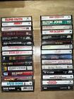 Lot of 30 Cassette Tapes 70s-80s Rock & Roll - Dylan VH Genesis CSNY G & R Bowie