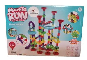 142 Piece Marble Run for Kids - STEM Maze Game  Educational Playset