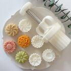 20g Mini Flower Moon Cake Mold Cookie Stamp Hand Pressed Pastry Baking Tools