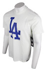 Los Angeles Dodgers T Shirt 47 Brand Big Logo Short Sleeve Men's Large White
