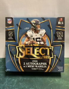2022 Select Football Factory Sealed Hobby Box from fresh case! 2 AUTOs NEW