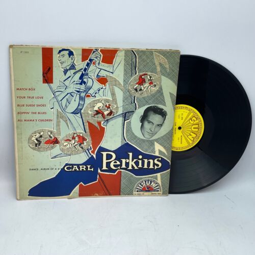 Carl Perkins Dance Album 1957 Sun Mono Original Vinyl LP Rockabilly LP 1225