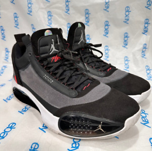 Nike Air Jordan 34 XXXIV Low Heritage Black Red Bred CU3473-001 Men's Size 12