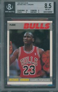 1987/88 Fleer #59 Michael Jordan BGS NM-MT+ 8.5 *8807