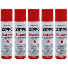 ZIPPO BUTANE FUEL 75 ml Lighter Fluid MADE IN USA PACK OF 5 packaging may vary