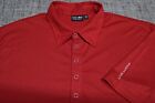 BLACK CLOVER LIVE LUCKY POLYESTER GOLF SHIRT--XL--WRINKLE FREE--PERFECT QUALITY!