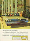 Vintage 1961 Pontiac Catalina Vista Hardtop Color Advertisement by AF & VK