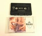 Madonna Like a Prayer - Black Cassette Tape - Sire Records 1989