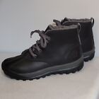 Size 9 Women's Timberland Mt Hayes Black Leather Waterproof Snow Boots A18KX
