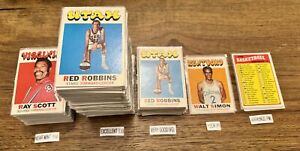 1971-72 Topps Basketball Cards 1-233 (P-NM) - You Pick - Complete Your Set