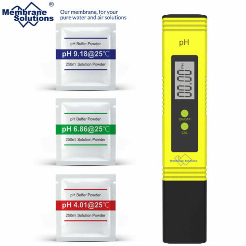 PH Meter for Water Hydroponics Digital PH Tester Pen 0.01Hi-Accuracy Pocket Size