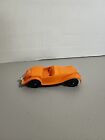 E1 Vintage Orange Tootsie Toy convertible car M6 Chicago USA T7