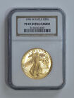 1986 W US $50 Dollar Proof Gold American Eagle PF69 Ultra Cameo NGC