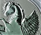 2021 Reverse FROSTED Gem BU Pegasus BVI 1 oz .999 silver
