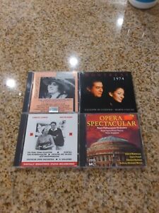4 Classic Opera CDs Lot 70  Stefano Callas Schatten Elektra Maxos Masterson Cuci