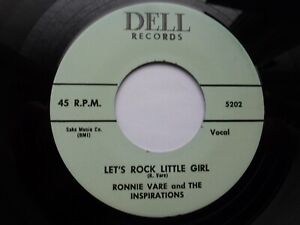 RONNIE VARE 45 'LETS ROCK LITTLE GIRL' USA DELL WILD 1959 ROCKABILLY 80S RE VG++