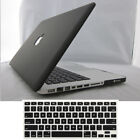 Black Matte Hard Case/Keyboard Cover for 2008-2024 MacBook Pro Air11 13 14 15 16