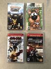 PSP Cases Only Lot Ratchet & Clank Scooby-Doo Tekken Midnight Club 3 No Games