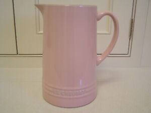 Le Creuset Stoneware Pitcher,Chiffon Pink,1.5L,New