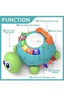 Baby Toys 6 to 12 Months, Musical Turtle Crawling Baby Toys for 12-18 Months, &