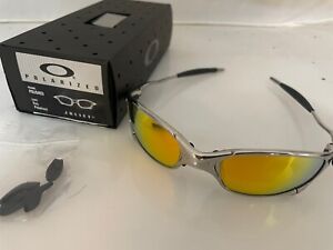 SUPER RARE OAKLEY JULIET POLISHED WITH FIRE POLARIZED, MINT 