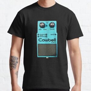 New ListingMore Cowbell - Musician Meme Parody Guitar Pedal Classic T-Shirt