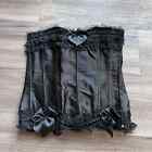 gothic black corset