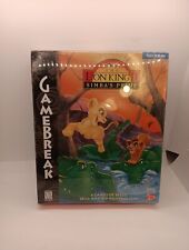 Disney's GameBreak The Lion King II Simba's Pride PC 1998 NEW SEALED BIG BOX