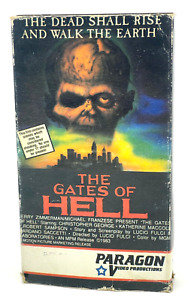 Vintage 1983 The Gates of Hell VHS Video Tape Lucio Fulci Paragon Horror Movie