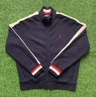 Polo Ralph Lauren Full Zip Navy Fleece Thermal Jacket Men’s XXL GREAT CONDITION!