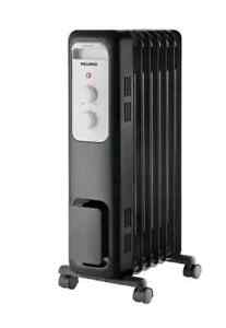 NEW Pelonis 1,500-Watt Oil-Filled Radiant Electric Space Heater with Thermostat