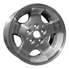 15x8 5 Spoke Used Aluminum Wheel Machined and Painted Sparkle Silver 560-09024