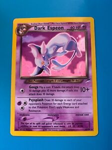 Dark Espeon 4/105 Neo Destiny Set Holo Rare Vintage Pokemon Card