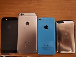 Lot of Apple iPhones For Parts, Scrap, Trade In IPhone 5,5c,6s, And 2nd Gen Ipod