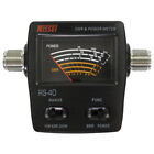 Nissei RS-40 SWR and Power Meter (UHF/VHF 144/430 MHz Band, 200 Watts)